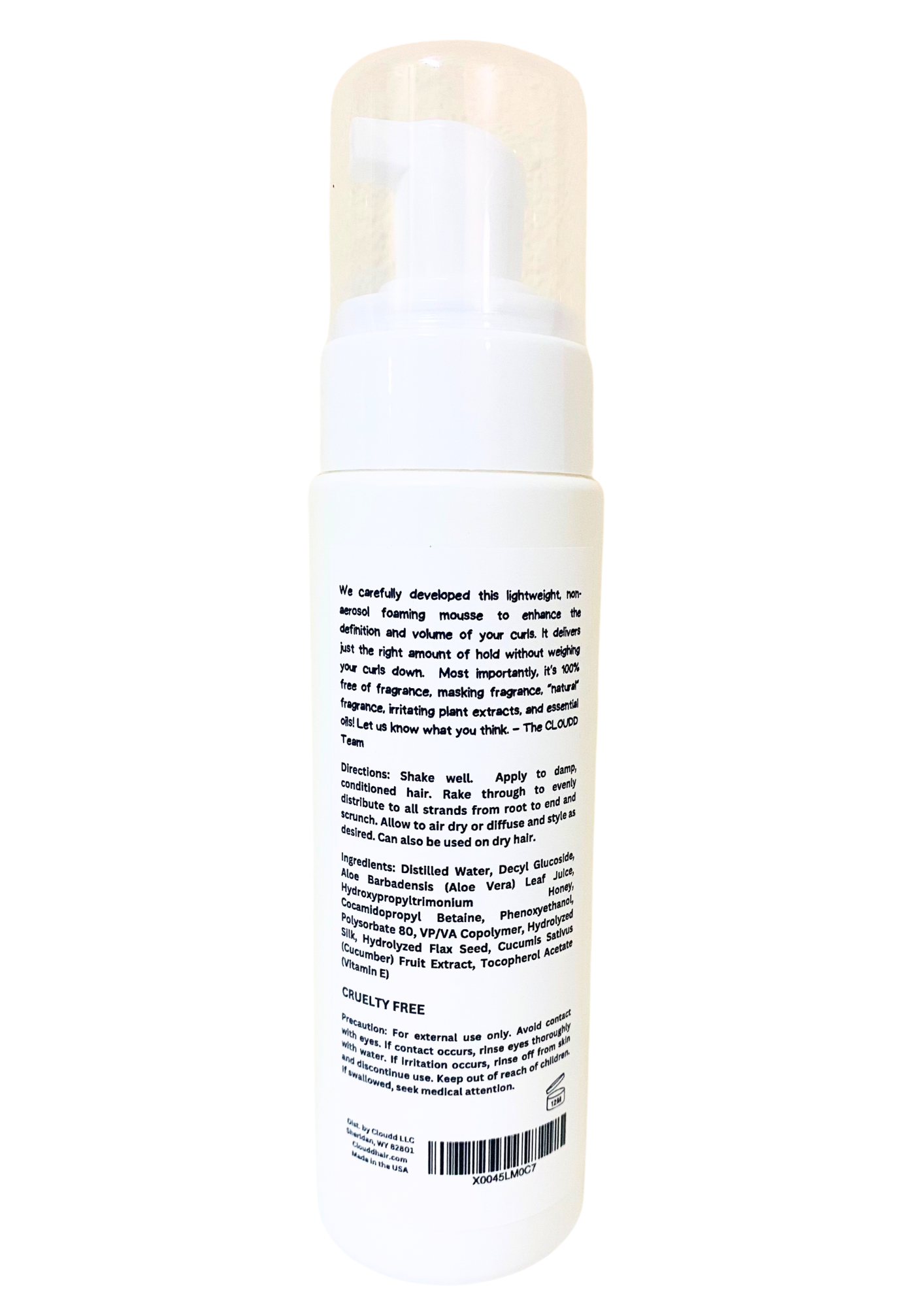 Curl Defining Styling Mousse