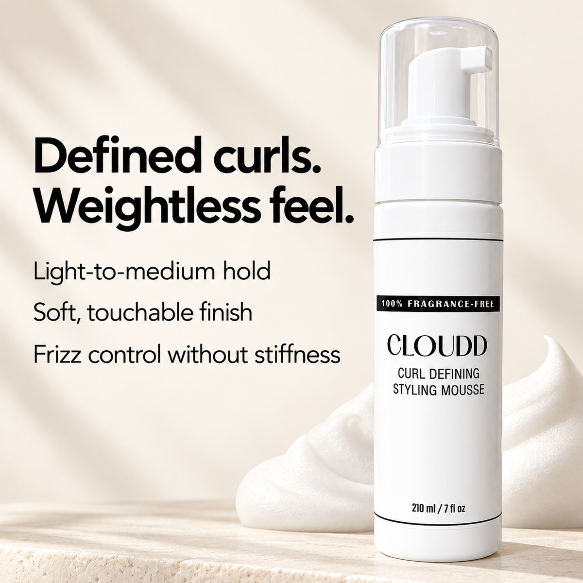 Curl Defining Styling Mousse