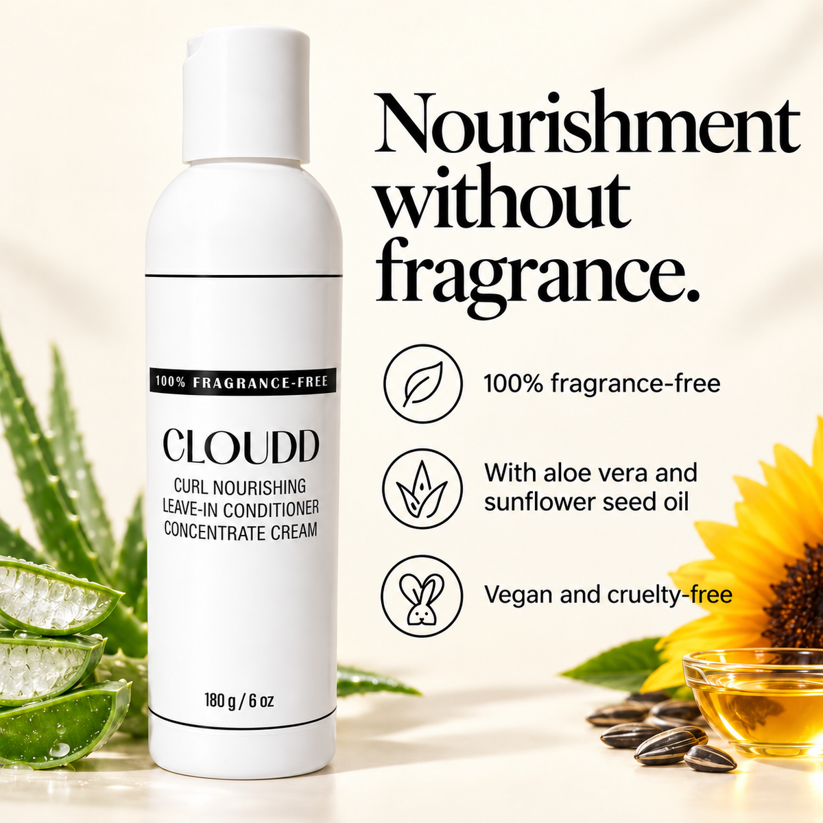 Curl Nourishing Leave-in Conditioner Concentrate Cream