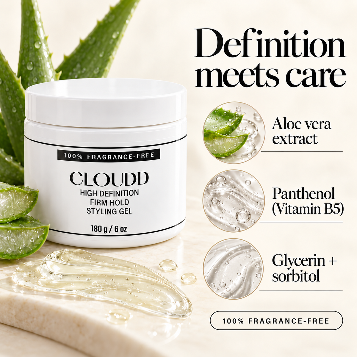 High Definition Firm Hold Styling Gel
