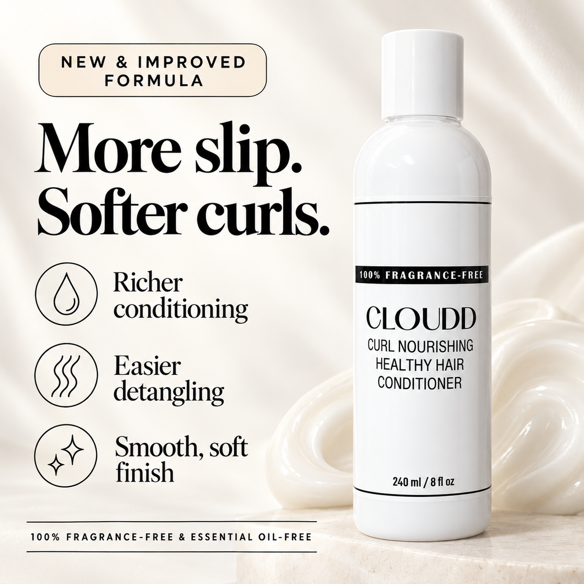 New! Curl Nourishing Healthy Hair Conditioner