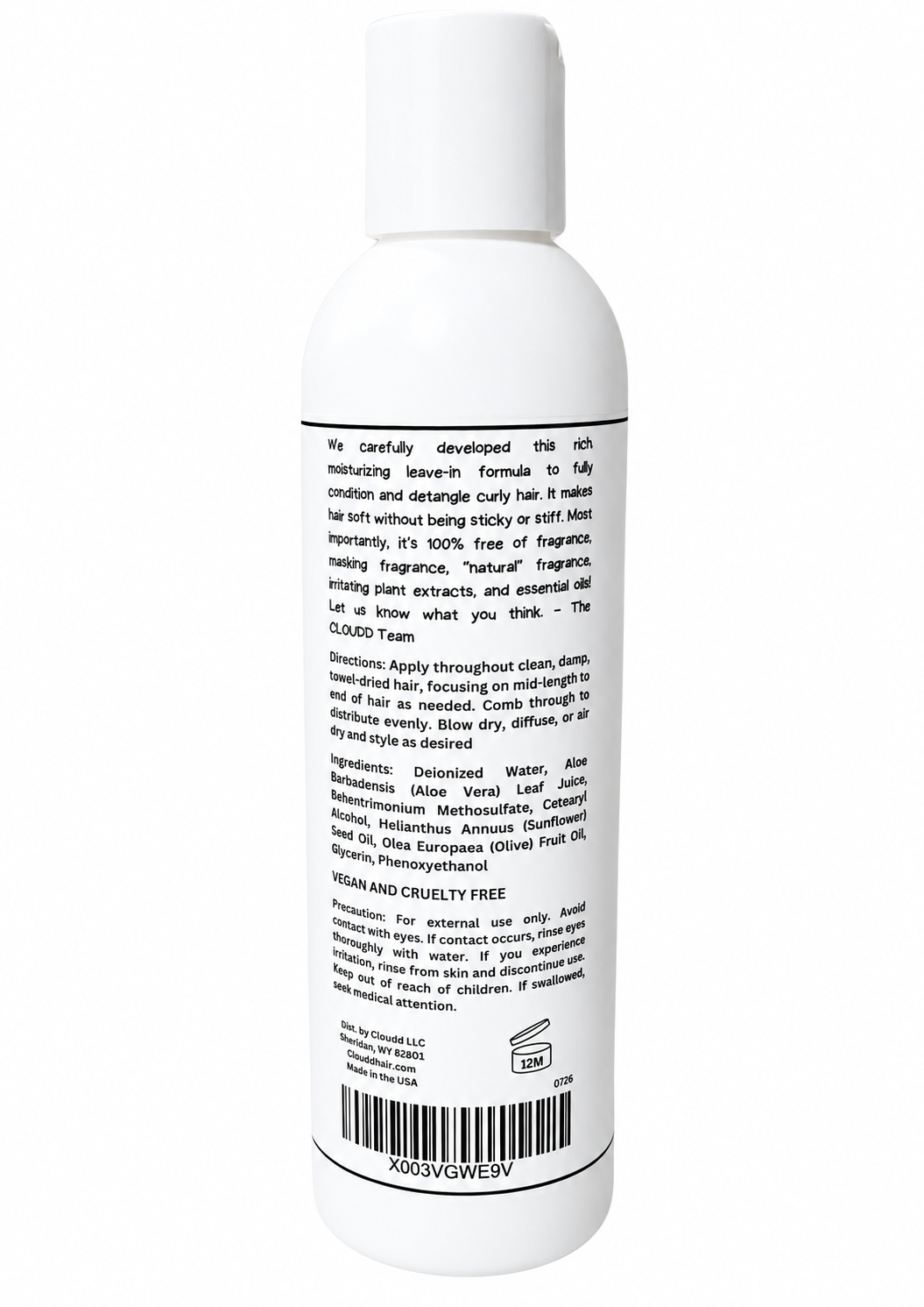 Curl Nourishing Leave-in Conditioner Concentrate Cream