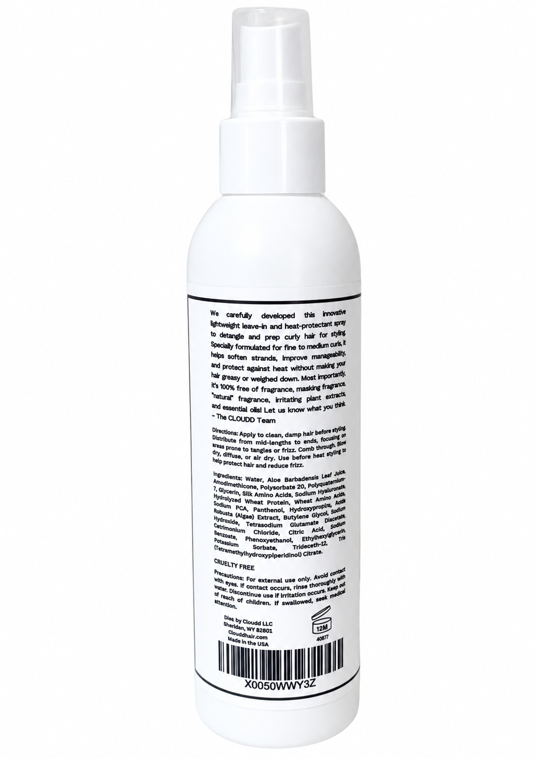 New! Lightweight Curl Detangler + Heat Primer